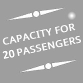 Catamaran Charters 20 Passenger Capacity
